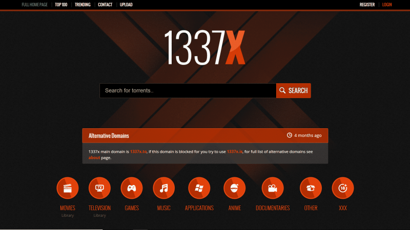 Bit Torrent Site 1337x Alternatives