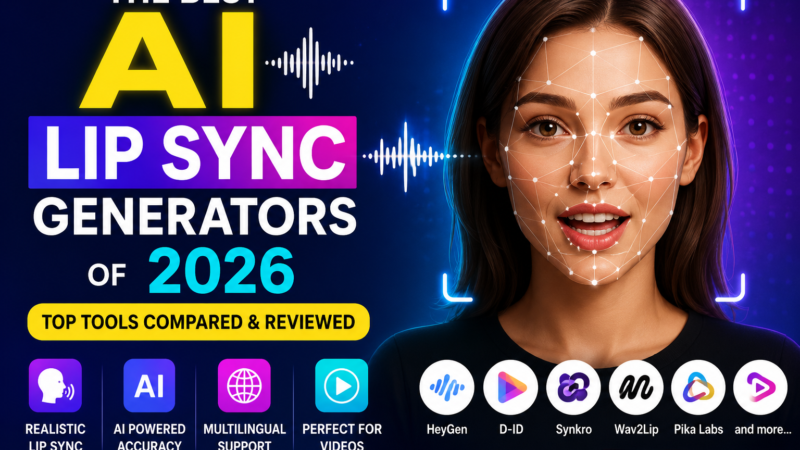 The Best AI Lip Sync Generators of 2026