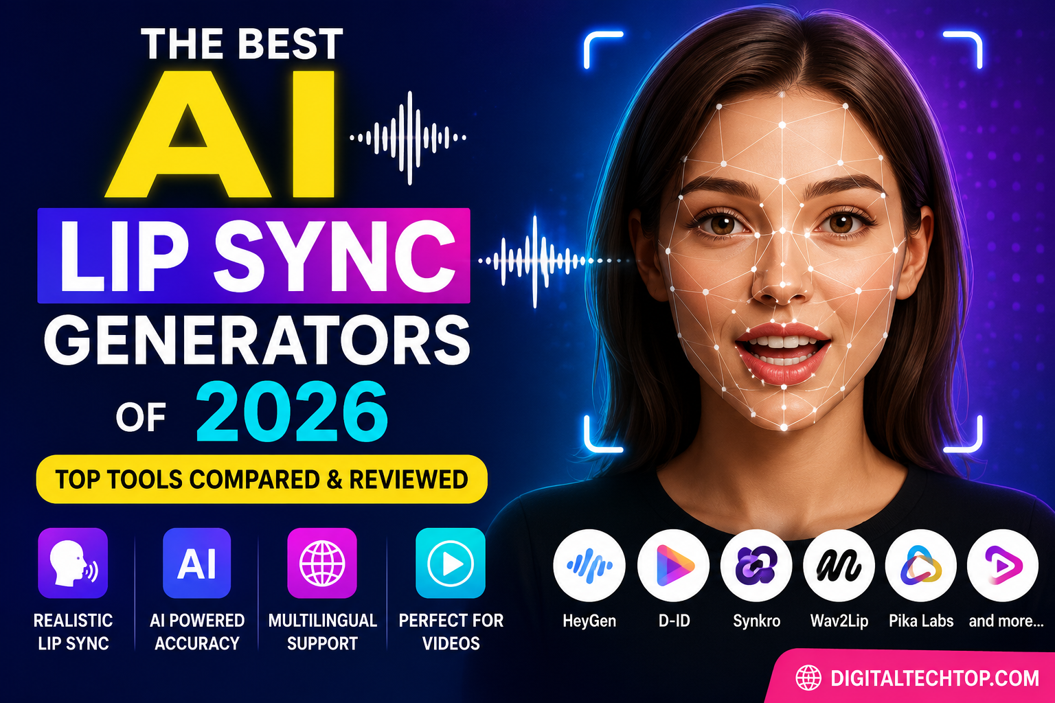 The Best AI Lip Sync Generators of 2026